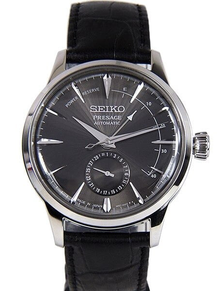 Seiko Presage "Cocktail Time" Automatic Dress Watch with Power Reserve Indicator #SSA345J1