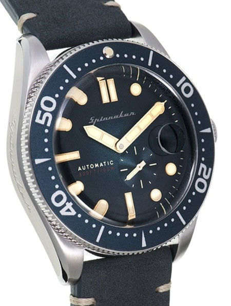 Spinnaker Croft Automatic Sports Watch with 43mm Case and Blue Dial #SP-5058-01