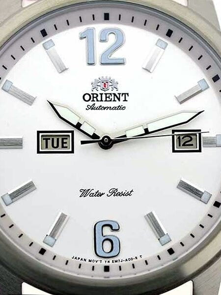 Orient 42mm Starfish Day and Date Automatic Watch with White Dial #EM7J00AW