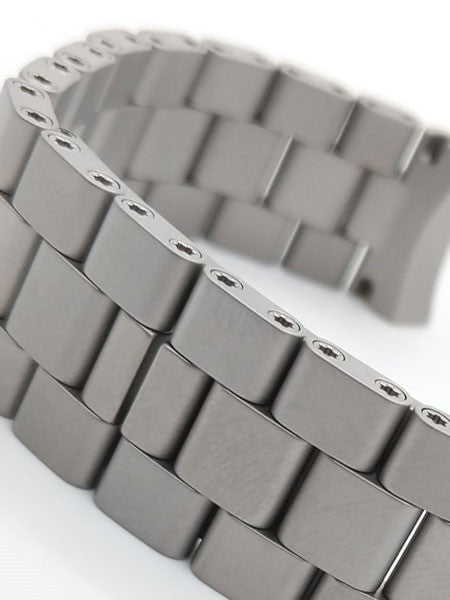 Damasko Ice-Hardened Steel Bracelet for DC6X and DC8X Chronos #DC6X-Steel (Curved End, 22mm)