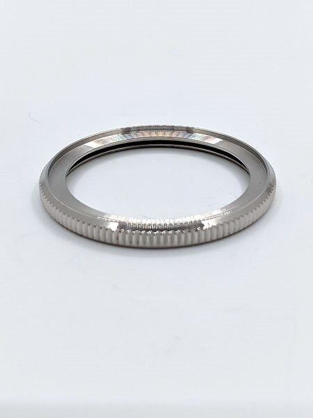 Polished Finish Stainless Steel Bezel with a Coin Edge for Seiko
