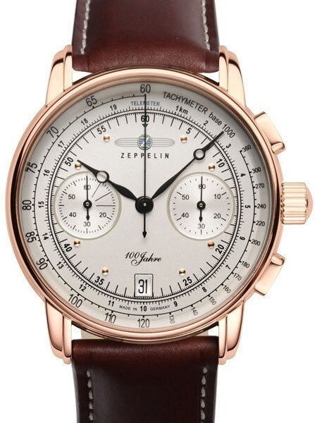 Graf Zeppelin 100 Years of Zeppelin, Quartz Chronograph Watch #7672-1