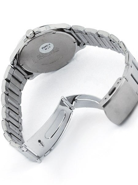 Orient Commander Quartz Watch with Crisp White Dial and Date #UNE1006W