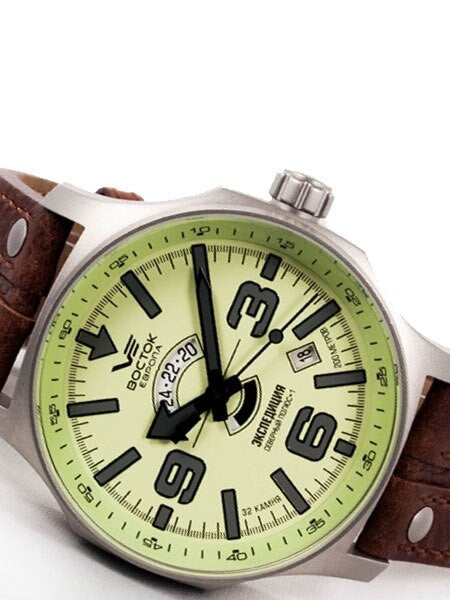Vostok-Europe Expedition North Pole-1 Automatic Watch with 24-hour Sub-Dial #5955225