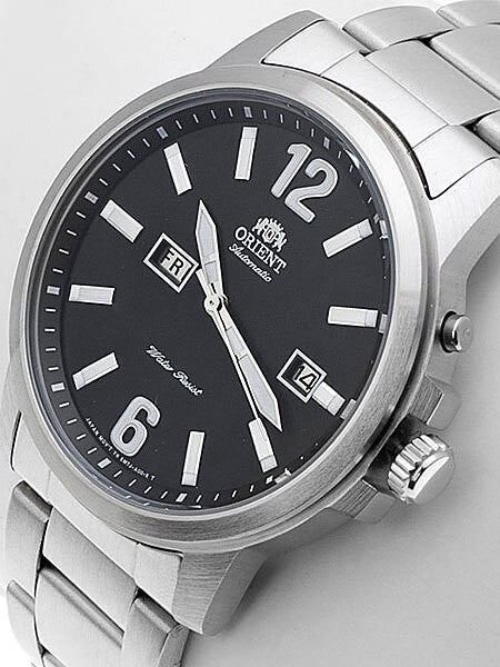 Orient 42mm Starfish Day and Date Automatic Watch with Black Dial #EM7J006B