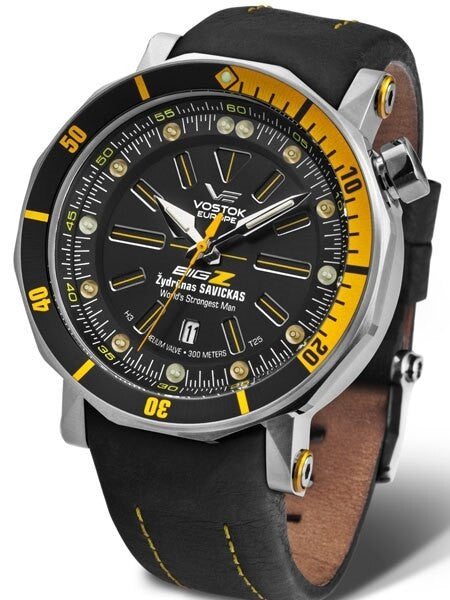 Vostok-Europe BIG Z Automatic 300 Meter Dive Watch with Tritium