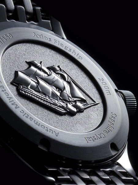 Axios Flagship 40 Victory 200-Meter Automatic Dive Watch with Box AR Sapphire Crystal #AX-03