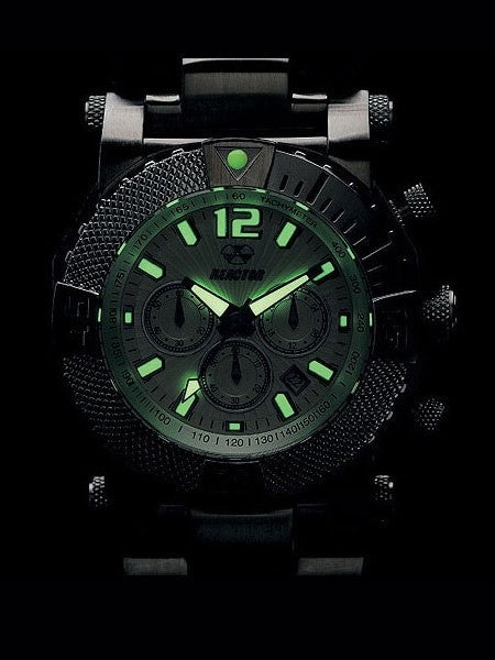 Reactor Yellow Dial, Neutron Chronograph Watch with SuperLuminova Illumination #93507