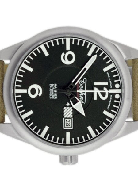 Techne Automatic 41mm Harrier Aviator Watch with Anti-Reflective Sapphire Crystal  #363.062