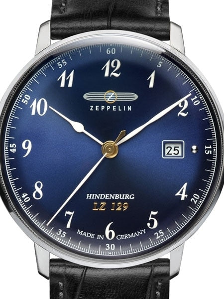 Graf Zeppelin LZ129 Hindenburg Series Swiss Quartz Dress Watch #7046-3