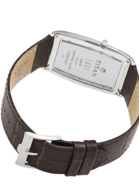 Titan Edge Dress Watch with Precision Quartz Movement and Sapphire Crystal #1575SL01