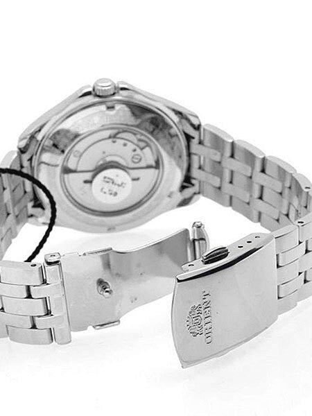 Orient Analyst Automatic Dress Watch with Patterned Black Dial and Sapphire Crystal #ER1U002B