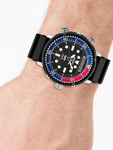 Seiko Arnie Prospex SNJ027 PADI Solar Powered Dive Watch — Long