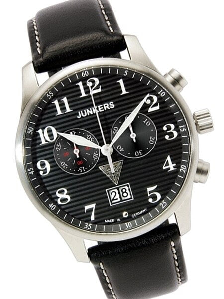 Junkers Iron Annie JU52 Corrugated Sheet Dial Chronograph, Big Date Watch #6686-2
