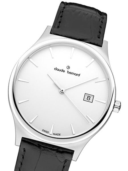 Claude Bernard Elegant and Thin Quartz Dress Watch #70173-3-AIN