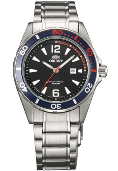 Orient 200 Meter Ms. Diver Quartz Watch on a Stainless Steel Bracelet #SZ3V001B
