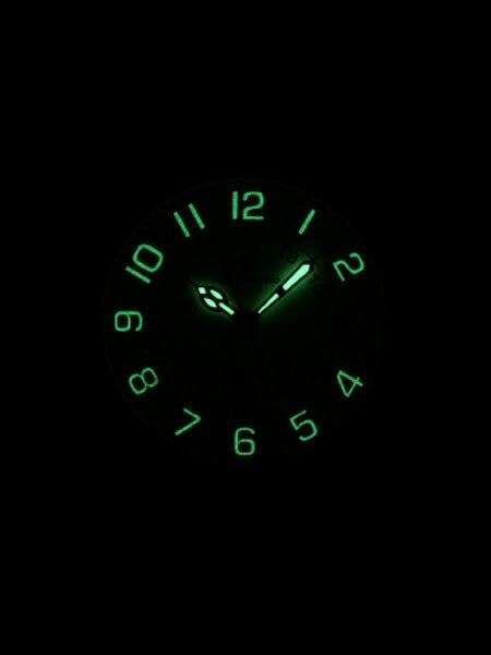 Aeromatic 1912 Automatic (self-winding) Aviator Watch with Brown Strap #A1412
