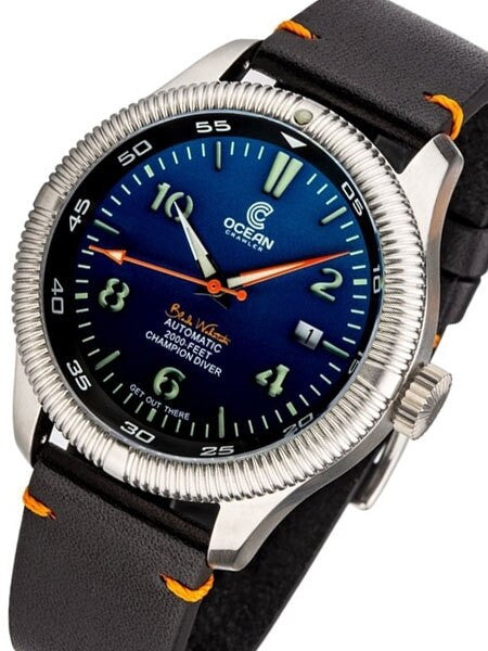Ocean Crawler Champion Diver Swiss Automatic Watch with AR Sapphire Crystal #CD-223