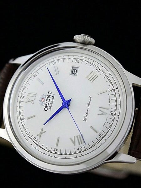 Orient Automatic Dress Watch with White Dial, Roman Numeral Markers #ER2400EW