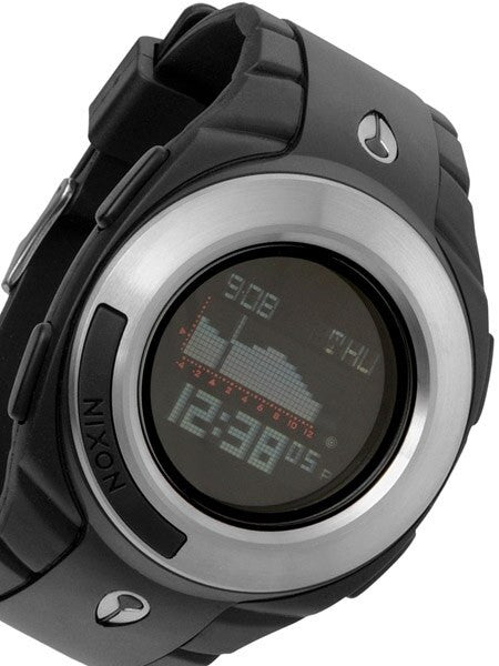 【稼働】 NIXON THE OUTSIDER TIDE デジタル 腕時計 Nixon Outsider Tide Watch with Chronograph, Dual Time, Tide Info