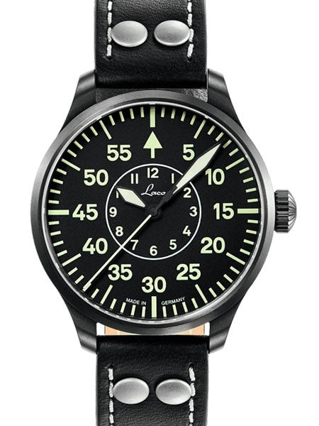 ピーコ Laco 39mm Bielefeld Type-B Dial Automatic Pilot Watch with