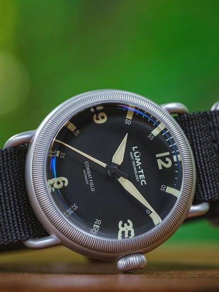 Lum-Tec Combat Field X1 Swiss Automatic Watch with Double Curved Sapphire Crystal #X1