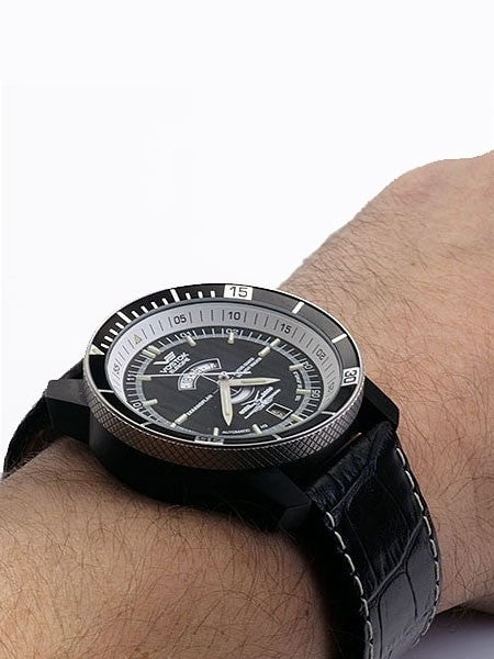 Vostok-Europe Ekranoplan Caspian Sea Monster Tritium Tube Dive Watch #5452109