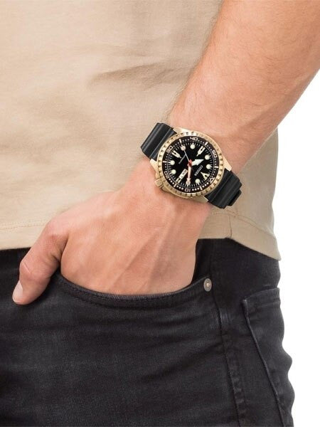 Citizen Automatic Marine Sport Watch with Rubber Dive Strap #NH8383-17E