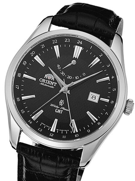Orient Automatic GMT (dual time)  with Sapphire Crystal and Power Reserve #DJ05002B