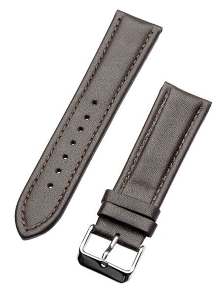 Calfskin Brown Leather Strap with Heavy Padding #RB6-38380