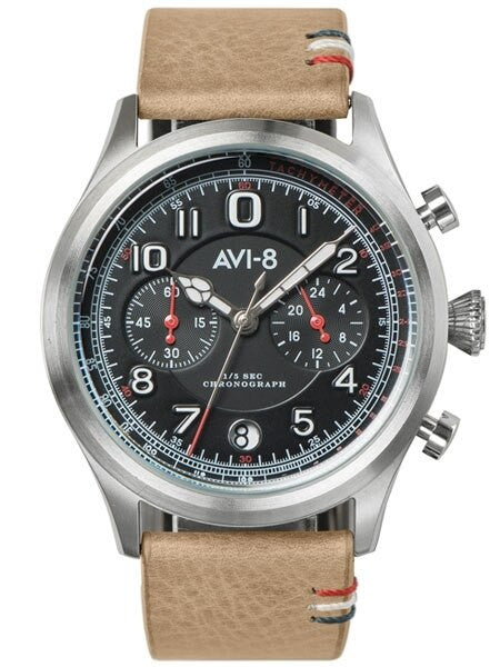 AVI-8 Flyboy Lafayfette Aviator Chronograph Watch #AV-4054-02