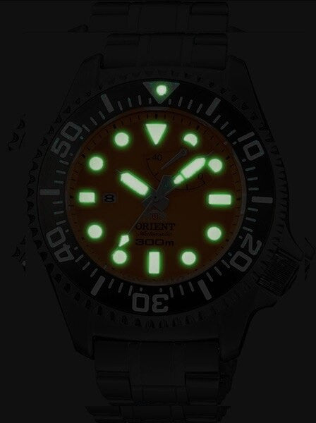 Orient Pro Saturation Dive Watch with Power Reserve and Sapphire Crystal #EL02001M
