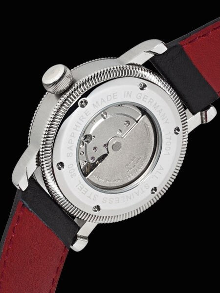 Elysee Ilos Aviator Automatic with 44mm Case and Coin-Edge Bezel #17001
