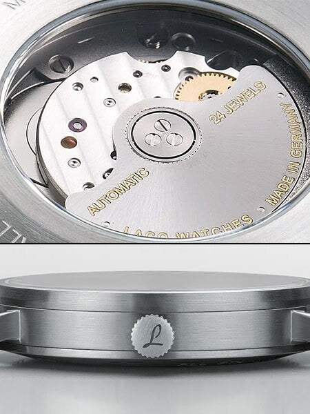 Laco Classic Silber 40 Automatic Dress Watch with a Silver Dial, 40mm Case #862080
