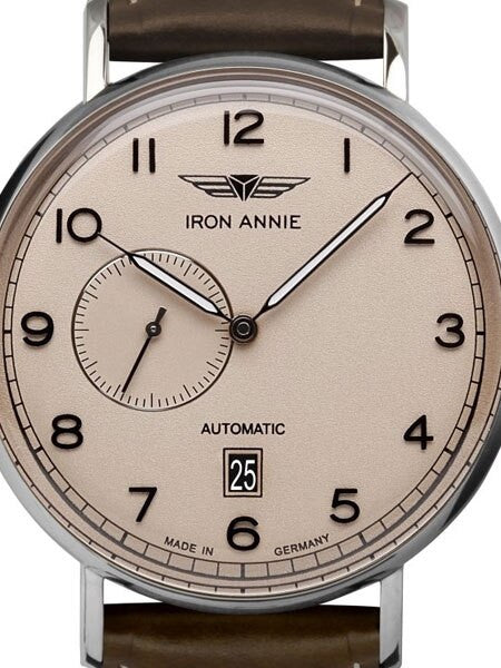 Iron Annie Amazonas Impression Swiss Automatic Dress Watch with Small Seconds, Date #5904-5