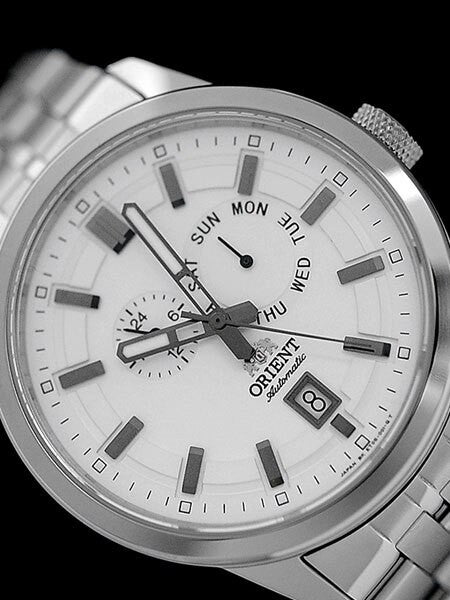 Orient Trooper Automatic Watch with Sapphire Crystal and 24-Hour Sub-Dial #ET0S002W