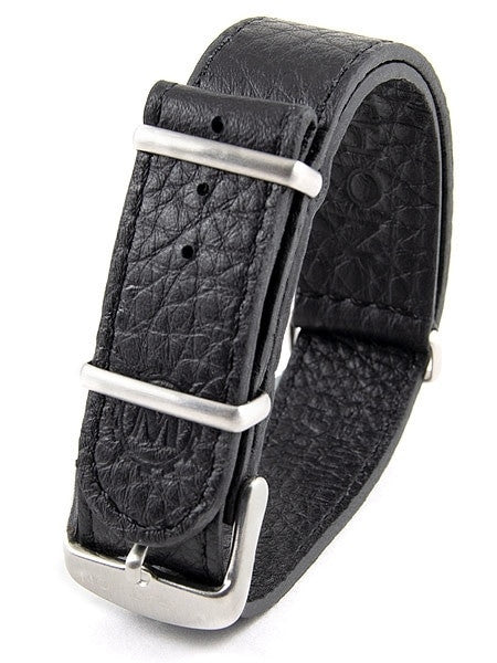 Marathon 20mm Leather One-Piece Strap #WW005009