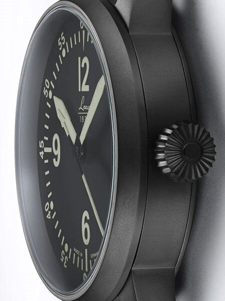 Laco Bell X1 Type A Dial Automatic Pilot Watch with PVD Case and Sapphire Crystal #861907