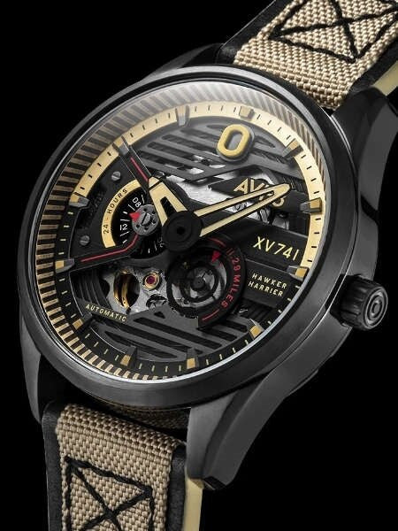 AVI-8 Desert Sand, 21-Jewel Automatic Pilot Watch, AR Sapphire Crystal #AV-4074-02