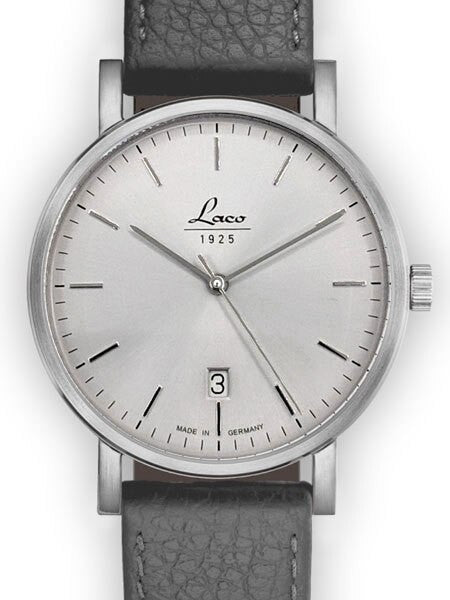 Laco Classic Silber 40 Automatic Dress Watch with a Silver Dial, 40mm Case #862080