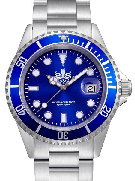 Scratch and Dent - PHOIBOS 300-Meter Swiss Quartz Dive Watch with Sapphire Crystal #PX002B