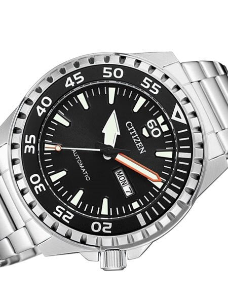Citizen Automatic Sport Watch with Stainless Steel Bracelet #NH8388-81E