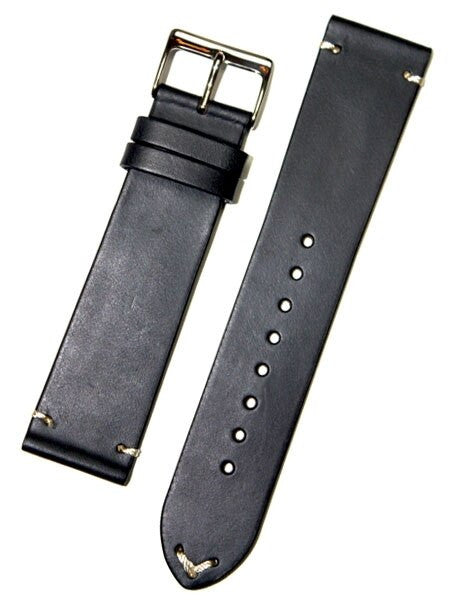 Horween Chromexcel Blue Calfskin Leather with Matching Lining and Hand-Stitching #INS-HOR41