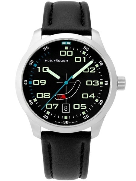 NB Yaeger Swiss Automatic Pilot Watch with Sapphire Crystal #ILS-C1