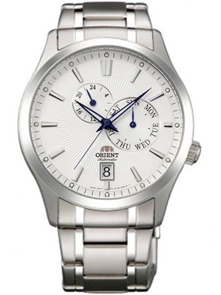 Scratch and Dent - Orient Cosmos Automatic Watch with 24-hr Sub-dial and Day-Date #ET0K002W-SND