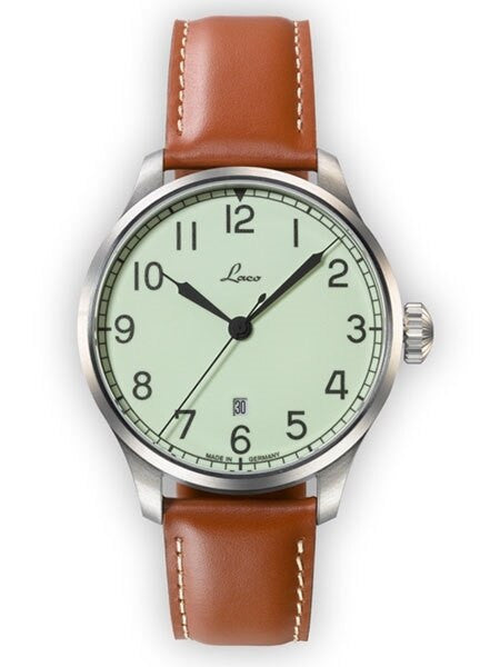 Laco Valencia Automatic Luminous Dial Watch with Sapphire Crystal #861651