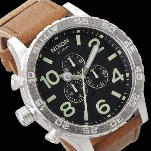 Nixon 51-30 Chrono Watch with Timer Functions and Left Side Pushers and Crown #A124-1037