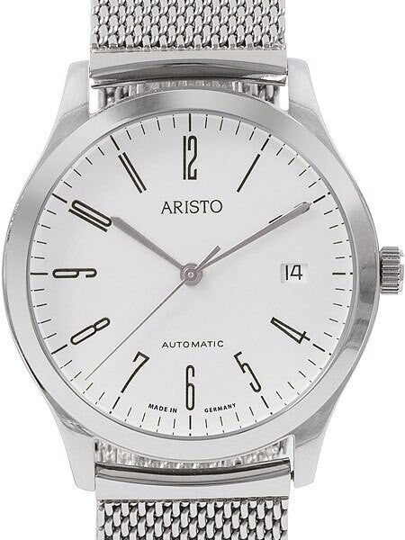 Aristo 4H132 Dessau Swiss Automatic Dress Watch on Mesh Bracelet