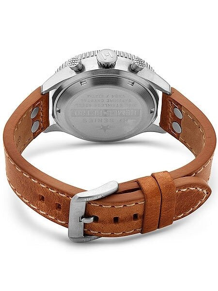 HEMEL 24 Quartz Chronograph Watch with 60-Minute Ceramic Bezel and Sapphire Crystal #HFT20-VK1