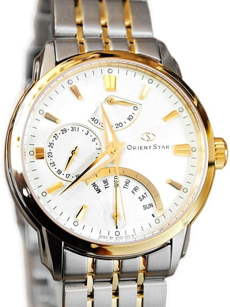 Orient Star Retrograde Day Watch with Date, Power Reserve, Sapphire Crystal #DE00001W